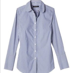 Banana Republic striped blouse ( never been worn)